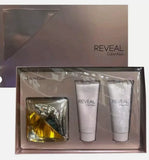 CK REVEAL by Calvin Klein Women Perfume 3pc SET 3.4 B/L+3.4 S/G+3.4oz EDP Spr EDP