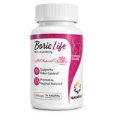 NutraBlast Boric Life Vaginal Suppositories 600mg | Supports Odor Control Bouquet
