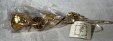 Genuine Rose Preserved In 24 Kt Gold 12Ó READ Dried Flower