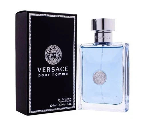 Versace Pour Homme Eau De Toilette Spray 3.4 oz/100 ml for Men NEW IN BOX EDT