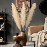 NEW 45" Natural Dried Pampas Grass Decor - Decorative Branches, Floral Decor Flo Pampas Grass