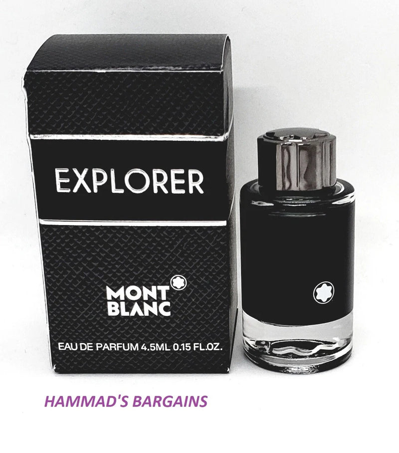 MONT BLANC EXPLORER EDP 0.15 OZ / 4.5 ML FOR MEN SPLASH MINI (NEW IN BOX) EDP