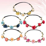 5pcs Flower Headband Daisy Hairband Flower Girl Headdress_girl Flower Headbands Daisies