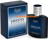 SAVANNA NIGHTS POUR HOMME CREATION LAMIS 3.3 OZ / 100 ML EAU DE TOILETTE SPRAY EDT