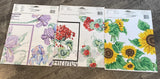 Flower No Sew Fabric Applique by Daisy Kingdom 6251 6394 6282 Iris Sunflower Sunflower