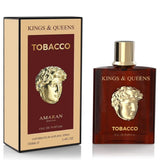 Amaran Kings & Queens Tobacco EDP Perfume Fragrance Spray for Unisex 100 ML EDP