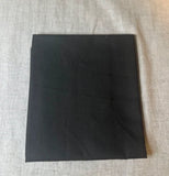 Fat Quarter FQ Solid Black Crafts Sewing Projects Quilting Flowering Plants