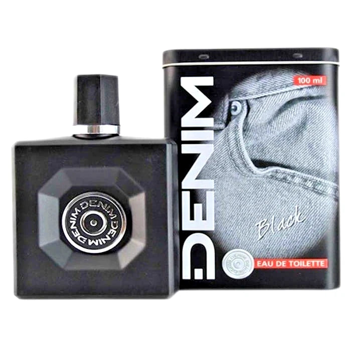 Eau de Toilette Denim BLACK edt 100ml/3.4 Fl.oz (new in metal box) EDT