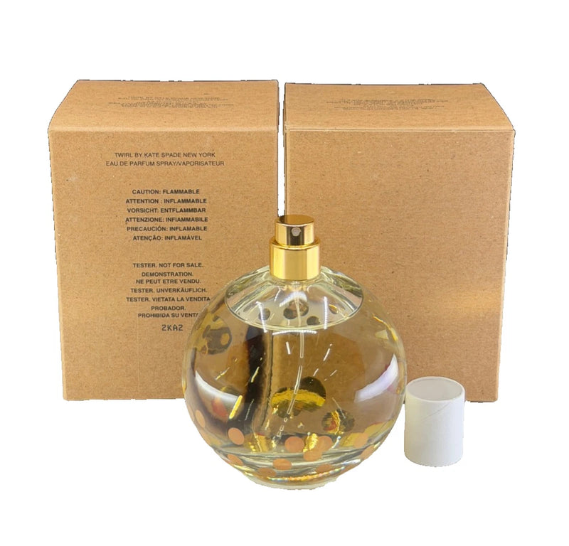 Twirl By Kate Spade EDP Spray 6.8 oz LOT OF 2 (3.4 oz +3.4 oz) NIB  (No Cap) EDP