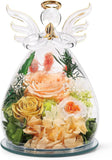FIACO Gifts for Women Champagne (Rose, Austin, Baby's Breath, Hydrangea) Hydrangea