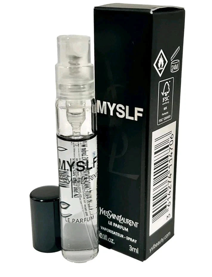 YSL Yves Saint Laurent MYSELF LE PARFUM SPRAY TRAVEL MINI .1 oz./3ml Refillable EDP