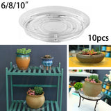 Flower pot mat Garden Plant Saucer Drip Tray Round Pot Base PET High quality New Garden Plants