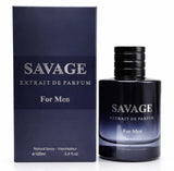Savage for Men Extrait 3.4 Oz Men's Eau De Parfum. Men's Casual Cologne. EDP