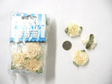 Cream 1 1/2" Ribbon Carnation Flowers 18-3 pk. - 54 pc. Offray Stylish Accents Carnation