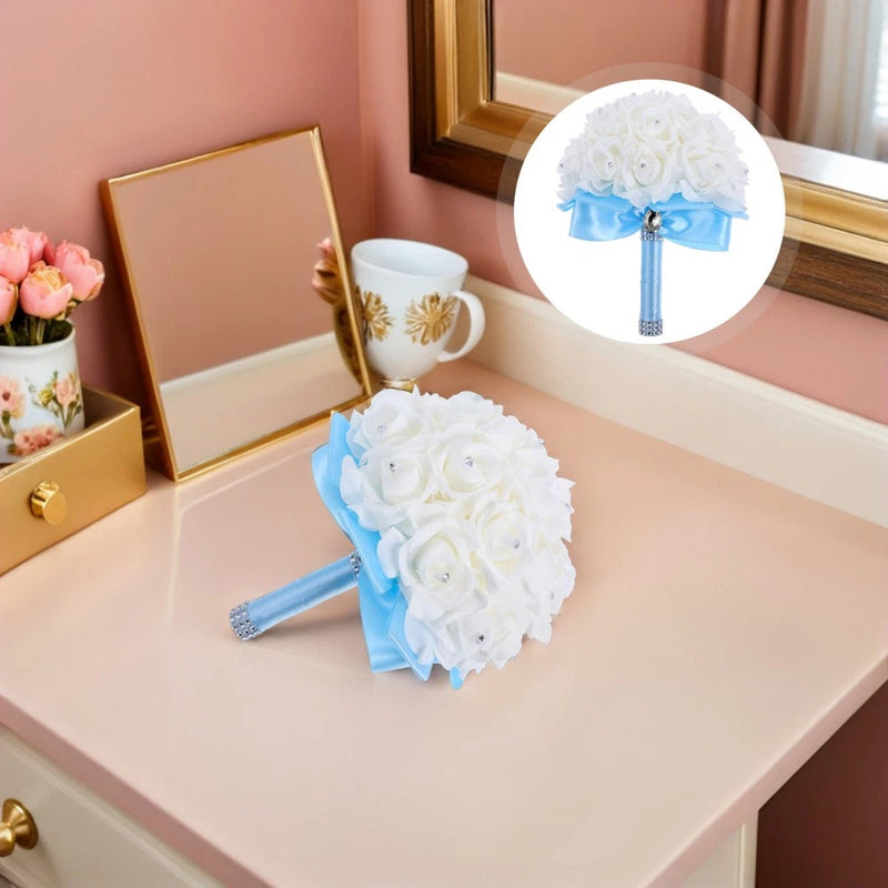 Artificial Bridal Bouquet Flowers Bridesmaid Fall Wedding Bouquets for Bouquet