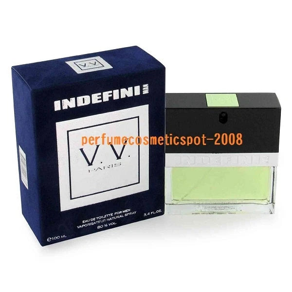 INDEFINI MAN by VIVIANE VENDELLE FOR MEN 3.4 OZ / 100 ML EAU DE TOILETTE SPRAY EDT