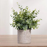 Mini Fake Potted Plant Housewarming Gift Faux Plant for Office Balcony Home Green Plant
