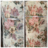 Vintage Garden Bouquet Jacquard Tapestry Fabric Upholstery Decorative BTY Sewing Flowering Plants