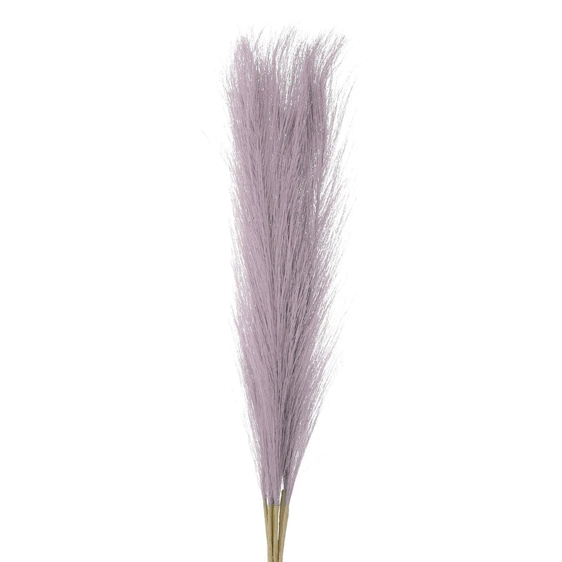 12Pcs Faux Pampas Grass,21" Fake Pampas for Wedding Decoration,Pale Purple Pampas Grass