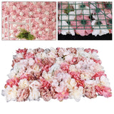 6 Pcs Flower Wall Panels - Artificial Velvet Hydrangea Wedding Decor Hydrangea