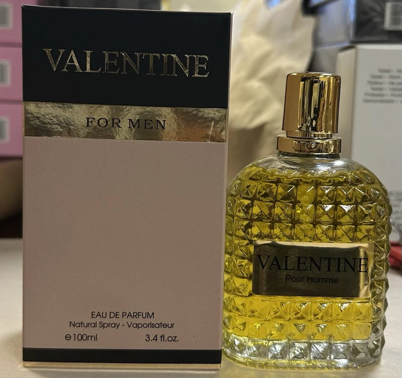 Valentine Milano For Men's Perfume Cologne EDT 3.4 fl.oz. EDT