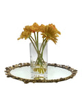 Flower Arrangment Faux Gerbra Daisy Real Look in Resin Water Home Decor Gift Sunflower