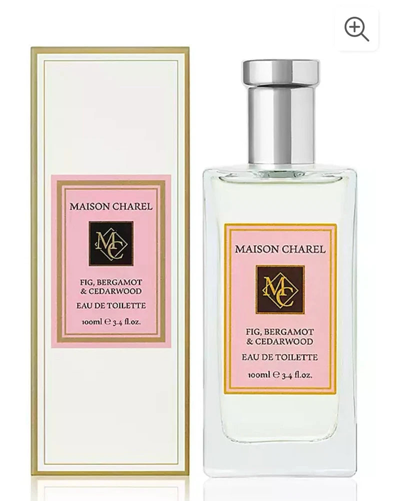 __ Maison Charel Fig, Bergamot & Cedarwood Eau De Toilette Spray 3.4oz NWOB EDT