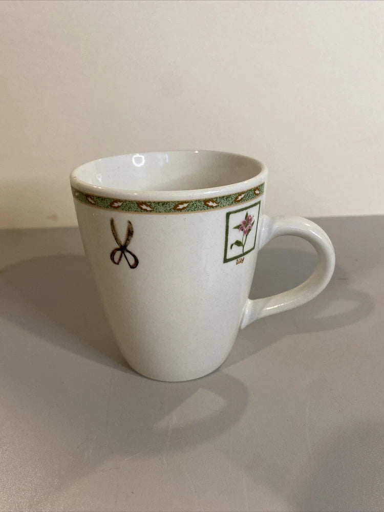 Vintage Coffee Cup Mug Royal Norfolk Magnolia Hydrangea Lily Garden Floral Hydrangea