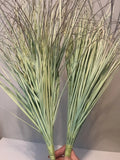 Two Pieces New Light Green Pampas Grass Artificial Decor Vase Filler Spray Pampas Grass