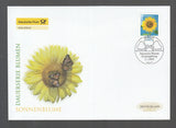 Germany 2005 beautiful FDC -  Definitive Series flowers: Sunflower Sunflower