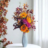 Large Sunflower Floral Arrangement: Fall Home Decor, Wedding Table Centerpiece Sunflower