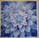Hoffman Spectrum Print Digital Flower Panel Hydrangea "Dream Big" Cotton 44x45 Hydrangea