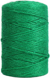 Garden Twine, 328 Feet 3mm Green Plant Ties, Strong Jute Twine String for Climbi Garden Plants