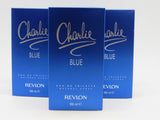 CHARLIE BLUE by Revlon Perfume 3.4 oz edt New in Box (Pack of 3) EDT