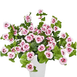 2 Pcs Artificial Fake Flowers for Outdoors Plants Spring Decoration UV Resist... Green Plant
