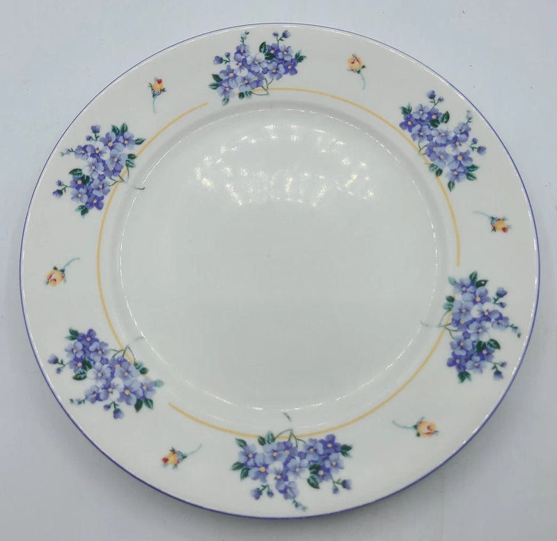Farberware Hydrangea 4299 Dinner Plate 10.5" Round Discontinued 1999 Hydrangea