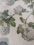 Thibaut Anna French Linen Sussex Hydrangea Fabric 1/2 yard Flowering Plants