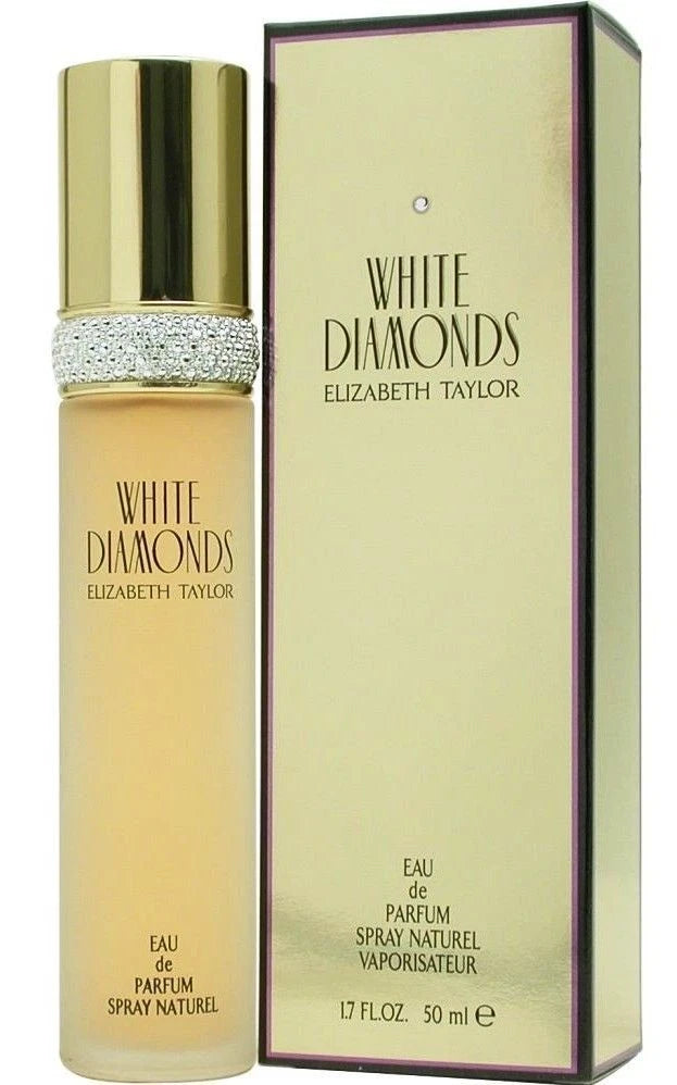 White Diamonds By Elizabeth Taylor Edp Spray 1.7/1.6 Oz New In   Box EDP