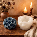 Hydrangea Flower Candle Molds Pillar Silicone Soap Mold DIY Handmade Craft Mold Hydrangea