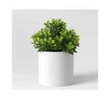 Threshold Potted Faux Boxwood Plant 5Ó  NEW Green Plant