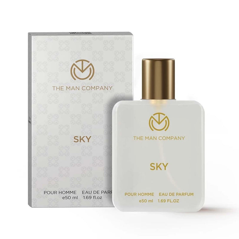 The Man Company Sky EDP - 50ml  Perfume For Men | Premium Long Lasting Fragrance EDP