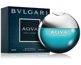 Bvlgari Aqva Pour Homme 3.4 oz/100ml EDT Cologne for Men Spray New Sealed In Box EDT