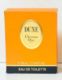 Christian Dior DUNE Eau de Toilette Splash 1.7 fl oz / 50 ml EDT Perfume Unused EDT