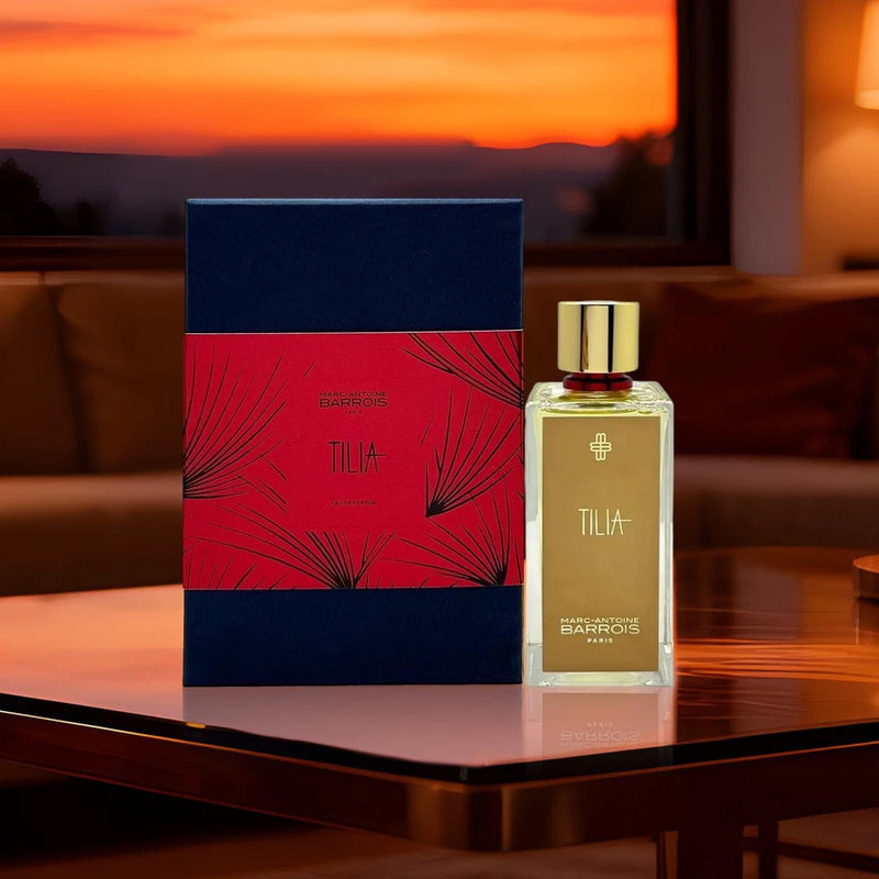 Marc-Antoine Barrois Tilia EDP spray bottle with box, glass vial and gold cap