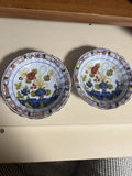 Cacf  Taenza Dessert Berry Bowls Set Of 2 Hand Painted.  6Ó Carnation (garafano) Carnation