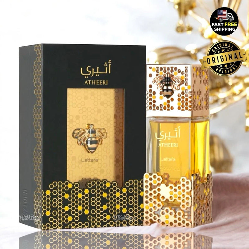 Atheeri Lattafa Eau de Parfum Spray Unisex  100ml 3.4 oz | Made In U.A.E EDP