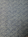Border Blast quilt fabric by Thimblelberries Club 2011 9003-1 leaves on blue Flowering Plants