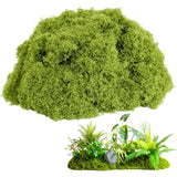 100G Faux Moss Artificial Green Plants Patio Outdoor Decorative Moss for Bushes Green Plant