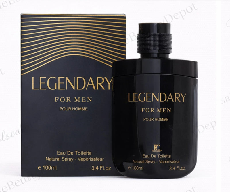 Legendary For Men  3.4 Oz EDT Spray Men's Cologne - Sealed Inspired by A Legend EDT