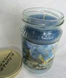 NEW  Home & Garden Party "Blue Hydrangea" 10 oz Jar Candle MADE IN USA 50 Hr Hydrangea